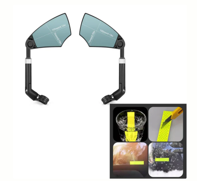 Anti-Glare Foldable Bike Mirror