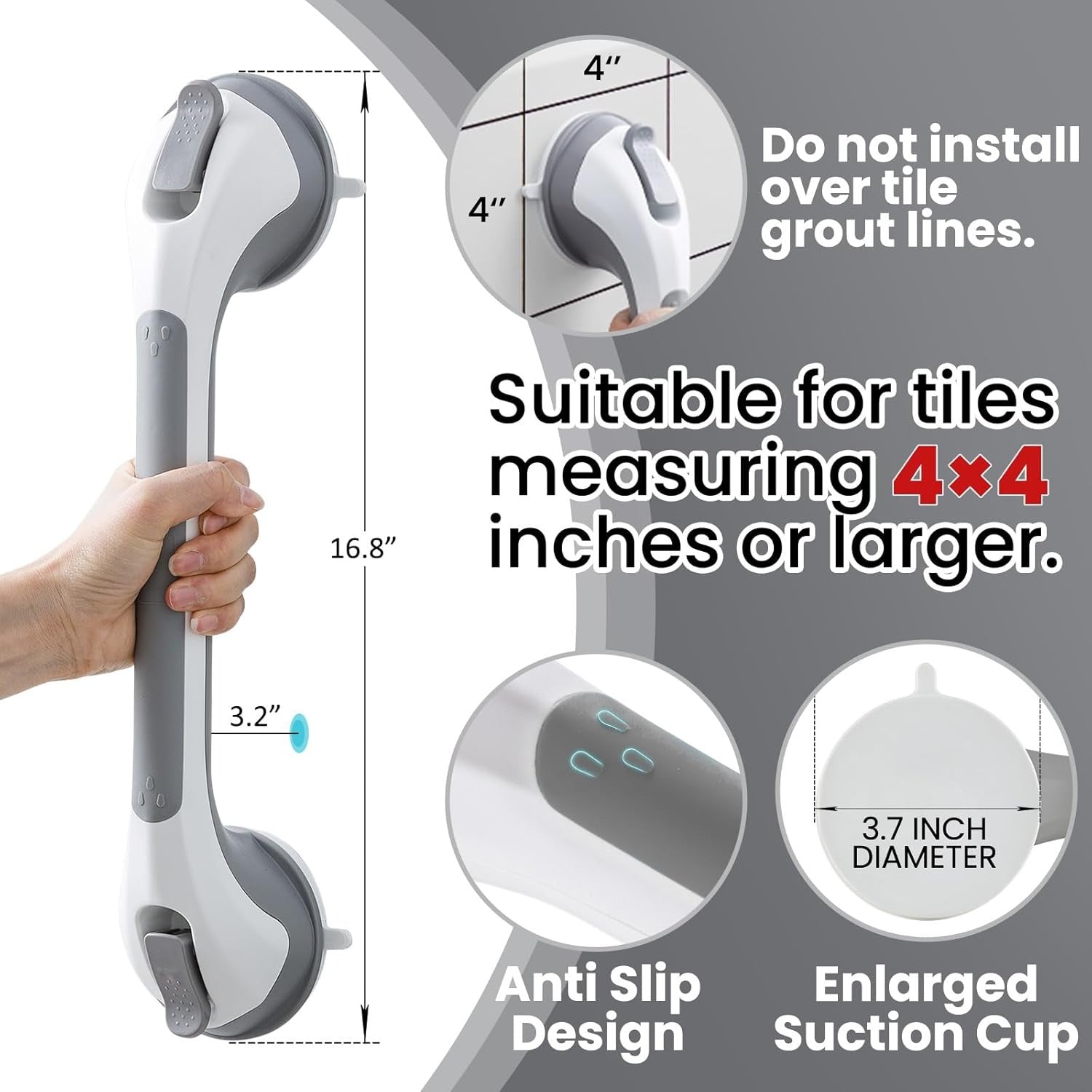 Shower Grab Bar for Elderly