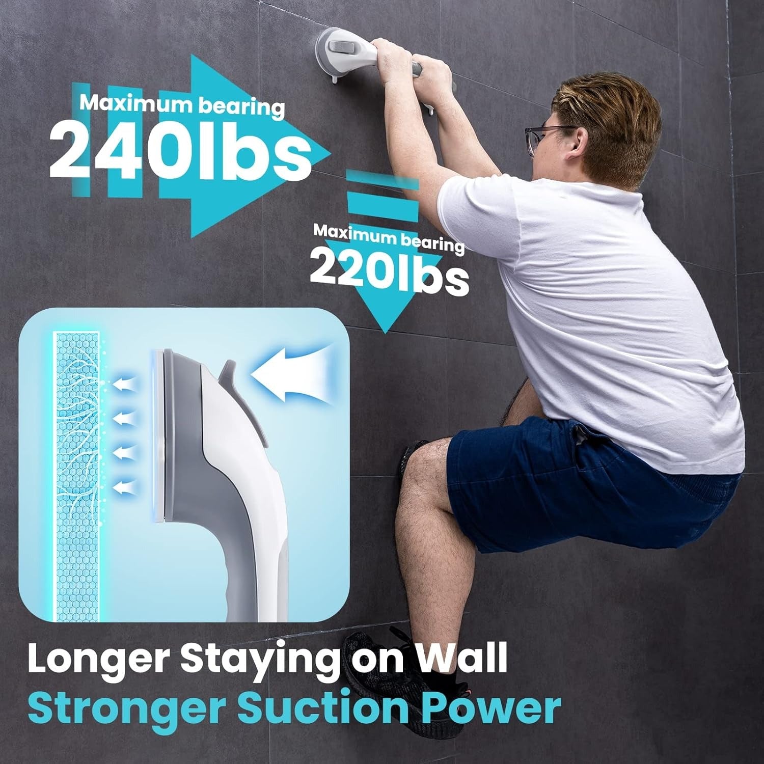 Shower Grab Bar for Elderly